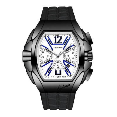 TEVISE T829B Man Automatic Watch Weekly Monthly Dial Calendar Display Silicon Watchband Male Mechanical Wristwatch
TEVISE T829B Man Automatic Watch Weekly Monthly Dial Calendar Display Silicon Watchband Male Mechanical Wristwatch