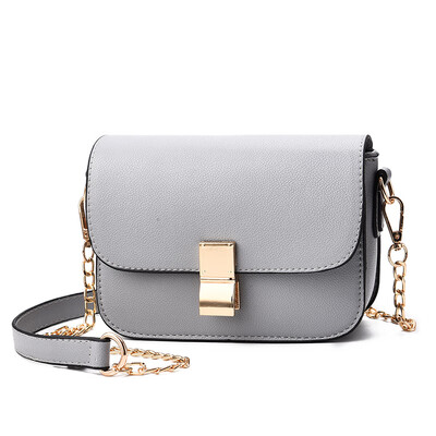 Female student tide Korean fashion ladies shoulder Messenger bag simple Joker chain bag
Female student tide Korean fashion ladies shoulder Messenger bag simple Joker chain bag
