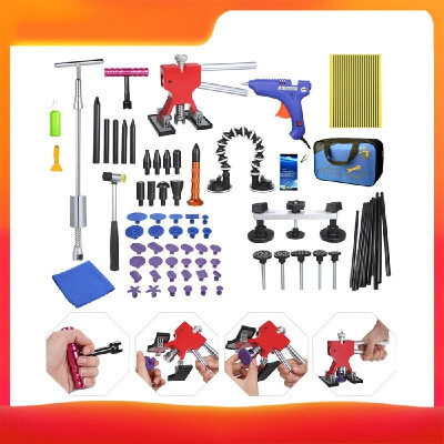 Auto Paintless Dent Repair Puller Kit Car Dent Removal Kit - Dent Lifter Puller Slide Hammer T-Bar Tool with Glue Pulling Tabs for
Auto Paintless Dent Repair Puller Kit Car Dent Removal Kit - Dent Lifter Puller Slide Hammer T-Bar Tool with Glue Pulling Tabs for