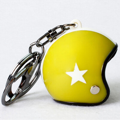 Motorcycle Cap Knight Safety Hat Helmet Keychain Creative Car Keychain Yellow Hat White Star Lobster Clasp
Motorcycle Cap Knight Safety Hat Helmet Keychain Creative Car Keychain Yellow Hat White Star Lobster Clasp