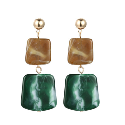 Womens Earrings Korean Style Metal Geometry Acrylic Vintage Drop Long Earrings Fashion Jewelry Winter 2019 Accesorios Mujer
Womens Earrings Korean Style Metal Geometry Acrylic Vintage Drop Long Earrings Fashion Jewelry Winter 2019 Accesorios Mujer