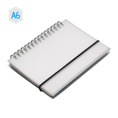 A6 Coil Notebook Spiral Notebooks with Elastic Band 5mm Square Grid Pages Diary Journal Memo Office&School Supplies
A6 Coil Notebook Spiral Notebooks with Elastic Band 5mm Square Grid Pages Diary Journal Memo Office&School Supplies