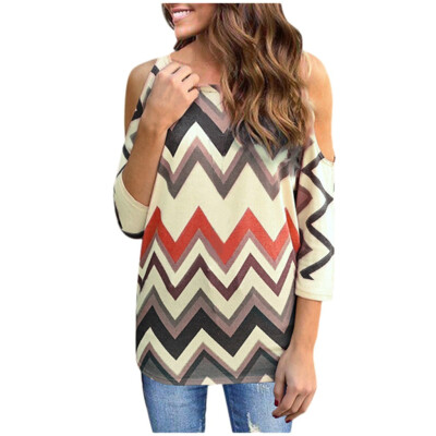 Roseonmyhand Womens Casual Autumn Long Sleeve Off Shoulder Striped Print Shirt Blouse Top
Roseonmyhand Womens Casual Autumn Long Sleeve Off Shoulder Striped Print Shirt Blouse Top