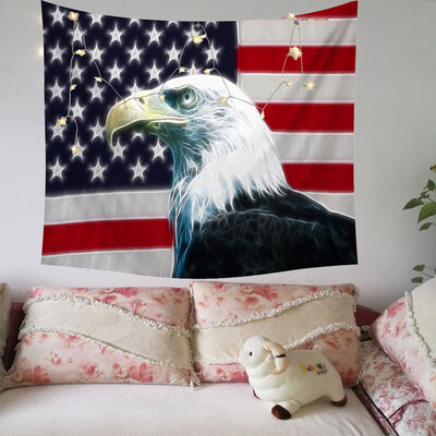 Toponeto Independence Day Print Family Tapestry Light String Combination Wall Decor15x2m
Toponeto Independence Day Print Family Tapestry Light String Combination Wall Decor15x2m