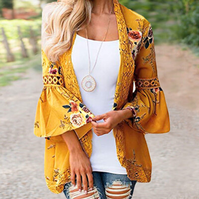 Toponeto Women Lace Floral Open Cape Casual Coat Blouse kimono Jacket Cardigan BKL
Toponeto Women Lace Floral Open Cape Casual Coat Blouse kimono Jacket Cardigan BKL