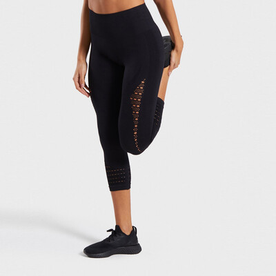 Tailored Ladie Hollow-out High-waist Hip-up Yoga Pants Leisure Running Seven-minut Pants
Tailored Ladie Hollow-out High-waist Hip-up Yoga Pants Leisure Running Seven-minut Pants