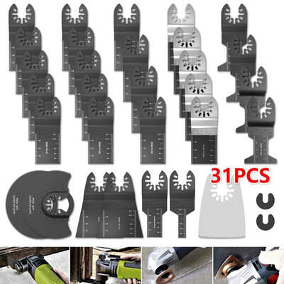 2831PCS Oscillating Saw Blades for Fein Multimaster Dewalt Makita Bosch Multimaster Rotary Tool Bit Saw Blades
2831PCS Oscillating Saw Blades for Fein Multimaster Dewalt Makita Bosch Multimaster Rotary Tool Bit Saw Blades