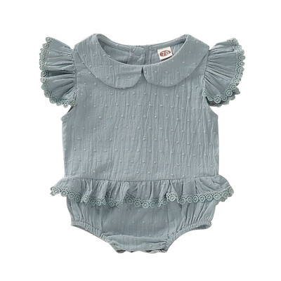 Baby Rompers For Newborn Girls Solid Jumpsuit Lovely Short Sleeve Romper Infant Casual Clothes Rompers
Baby Rompers For Newborn Girls Solid Jumpsuit Lovely Short Sleeve Romper Infant Casual Clothes Rompers