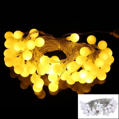 1PC USB Power 10M 60LEDS Led String Lights 8MODES White Ball Light Christmas New Year Wedding Party Bedroom DC5V
1PC USB Power 10M 60LEDS Led String Lights 8MODES White Ball Light Christmas New Year Wedding Party Bedroom DC5V