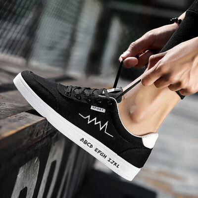 2019 new summer mens shoes trend Korean version of mens tide shoes summer canvas casual shoes small white shoes shoes
2019 new summer mens shoes trend Korean version of mens tide shoes summer canvas casual shoes small white shoes shoes