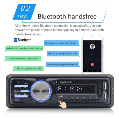 RS-1010BT 1 Din Bluetooth Vehicle Car MP3 Player Stereo Audio Player with FM Radio AUX SD Card U Disk Play LCD Display Remote Cont
RS-1010BT 1 Din Bluetooth Vehicle Car MP3 Player Stereo Audio Player with FM Radio AUX SD Card U Disk Play LCD Display Remote Cont