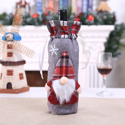 Toponeto New Merry Christmas Santa Wine Bottle Bag Cover Xmas Dinner Party Tables Decor
Toponeto New Merry Christmas Santa Wine Bottle Bag Cover Xmas Dinner Party Tables Decor