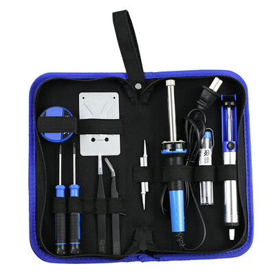 RAYENR Electric soldering iron 11 piece set electronic welding repair solder wire scorpion suction rosin solder paste precision screwdriver NR9011
RAYENR Electric soldering iron 11 piece set electronic welding repair solder wire scorpion suction rosin solder paste precision screwdriver NR9011