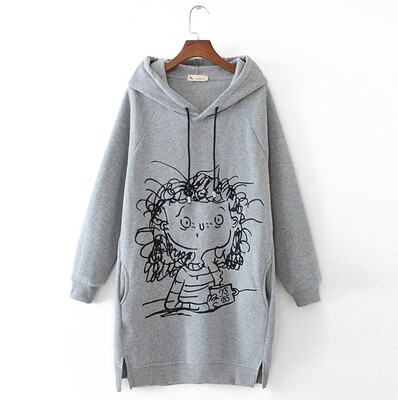 Tailored Women Cartoon Girl Print Long Sleeve Splited Hoodie Sweatshirt Pullover Top
Tailored Women Cartoon Girl Print Long Sleeve Splited Hoodie Sweatshirt Pullover Top