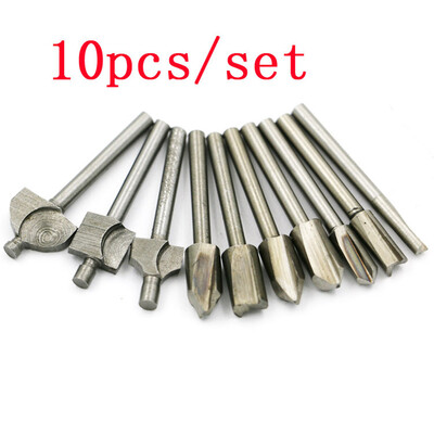 〖Follure〗10pcs Woodworking HSS Router Bits Rotary File Burrs Milling Slotting Cutter Set
〖Follure〗10pcs Woodworking HSS Router Bits Rotary File Burrs Milling Slotting Cutter Set