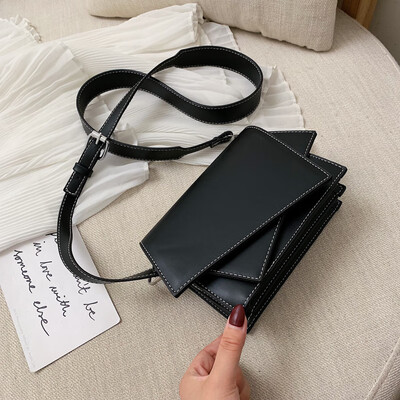 High-level womens bag womens bag new 2019 texture fresh&small-package color-and-color oblique-cut bag
High-level womens bag womens bag new 2019 texture fresh&small-package color-and-color oblique-cut bag