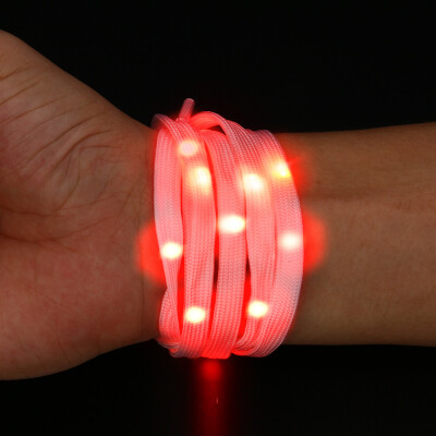 Siaonvr LED 7 Color Change Shoelace Luminous Glow Light Up Nylon Strap Night Club Party
Siaonvr LED 7 Color Change Shoelace Luminous Glow Light Up Nylon Strap Night Club Party