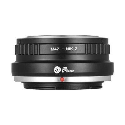 Fikaz High Precision Lens Mount Adapter Ring Aluminum Alloy for Pentax PK-Mount Lens to Nikon Z6 Z7 Z-Mount Mirrorless Camera PK-N
Fikaz High Precision Lens Mount Adapter Ring Aluminum Alloy for Pentax PK-Mount Lens to Nikon Z6 Z7 Z-Mount Mirrorless Camera PK-N