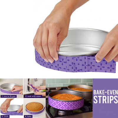 Siaonvr 2Pcs Cake Pan Strips Bake Even Strip Belt Bake Even Moist Level Cake Baking Tool
Siaonvr 2Pcs Cake Pan Strips Bake Even Strip Belt Bake Even Moist Level Cake Baking Tool