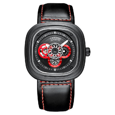 TEVISE T843A Men Automatic Mechanical Watch 24 Hours Display Fashion Casual Timer Leather Strap 3ATM Waterproof Luminous Hands Mal
TEVISE T843A Men Automatic Mechanical Watch 24 Hours Display Fashion Casual Timer Leather Strap 3ATM Waterproof Luminous Hands Mal