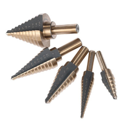 5pcs High Speed Steel 4241 Step Drill Bit Set Round Shank Twist Drills Drilling Tool
5pcs High Speed Steel 4241 Step Drill Bit Set Round Shank Twist Drills Drilling Tool