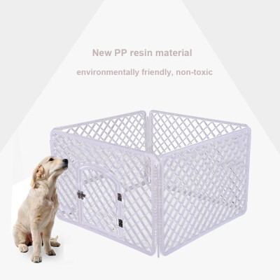 Gobestart 4-Panel Pet Pen Dog Fence Dog Cage Small And Medium Dogs PP Resin Fence Protect
Gobestart 4-Panel Pet Pen Dog Fence Dog Cage Small And Medium Dogs PP Resin Fence Protect
