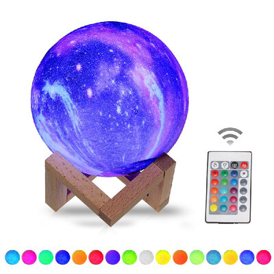10cm394in 3D Printing Star Moon Lamp USB Led Moon Shaped Table Night Light with Base 16 Colors Changing Touch&Remote Control
10cm394in 3D Printing Star Moon Lamp USB Led Moon Shaped Table Night Light with Base 16 Colors Changing Touch&Remote Control