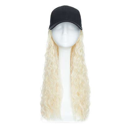 Baseball Hat with Synthetic Hair Extension Black Color Long Wavy hair Extensions with Baseball Cap Black Hat for women
Baseball Hat with Synthetic Hair Extension Black Color Long Wavy hair Extensions with Baseball Cap Black Hat for women