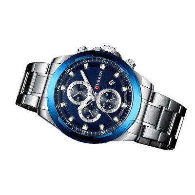 Curren 8354 Men Watch Waterproof Quartz Wrist Watch Multifunctional Business Calendar Alloy Case Stainless Steel Band Watch
Curren 8354 Men Watch Waterproof Quartz Wrist Watch Multifunctional Business Calendar Alloy Case Stainless Steel Band Watch