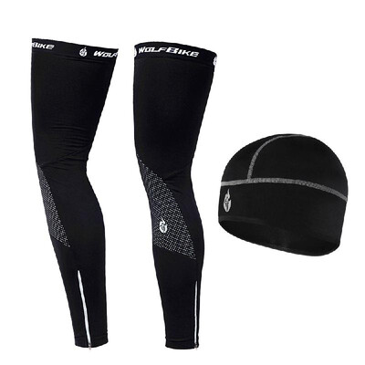 Windproof Warm Cycling Cap&Leg Warmers Set Outdoor Sports Running Warm Hat Leg Sleeves Leggings for Men Women
Windproof Warm Cycling Cap&Leg Warmers Set Outdoor Sports Running Warm Hat Leg Sleeves Leggings for Men Women