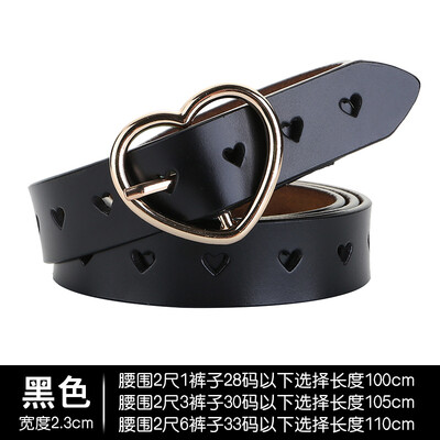 New ladies leather leather belt fashion pin buckles belt simple love all take hollow decoration belt thin belt Harajuku Cinto
New ladies leather leather belt fashion pin buckles belt simple love all take hollow decoration belt thin belt Harajuku Cinto