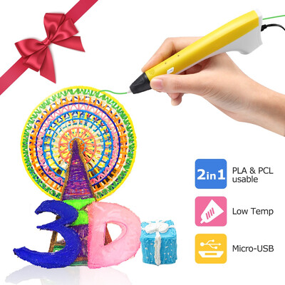 Ailink 3D Printing PenUpgrade Intelligent 3D Pen With 175mm PLAPCL FilamentOne Button Operation No Burn No Toxic No Clog
Ailink 3D Printing PenUpgrade Intelligent 3D Pen With 175mm PLAPCL FilamentOne Button Operation No Burn No Toxic No Clog