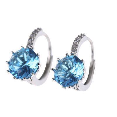 New 925 Sterling Silver Earrings Bright Austrian Crystal Earrings Elegant Fashion Female Ear Clasp
New 925 Sterling Silver Earrings Bright Austrian Crystal Earrings Elegant Fashion Female Ear Clasp