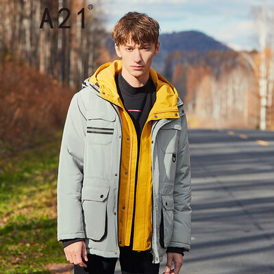 A21 2018 autumn&winter new mens down jacket fashion comfortable warm hooded zipper mens thick down jacket 4841156001 black 18596AXXL
A21 2018 autumn&winter new mens down jacket fashion comfortable warm hooded zipper mens thick down jacket 4841156001 black 18596AXXL