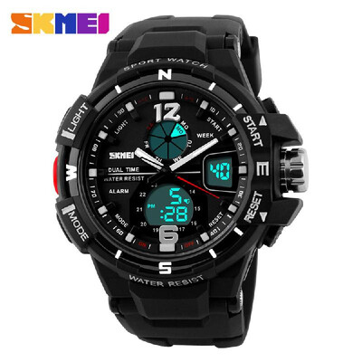 SKMEI Hot Sale Fashion Man Wristwatch Mens Sport Watch Water Resistant Rubber Strap Students Watches
SKMEI Hot Sale Fashion Man Wristwatch Mens Sport Watch Water Resistant Rubber Strap Students Watches