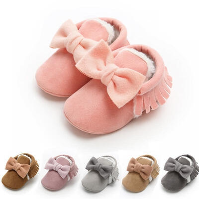 Newborn Infant Toddler Kid Boys Girls Princess Soft Sole Anti-slip Tassel Plush Crib Shoes First Walkers
Newborn Infant Toddler Kid Boys Girls Princess Soft Sole Anti-slip Tassel Plush Crib Shoes First Walkers
