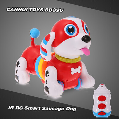 CANHUI TOYS BB396 IR RC Smart Sausage Dog Sing Dance Walking Robot Dog Electronic Pet Educational Kids Toy
CANHUI TOYS BB396 IR RC Smart Sausage Dog Sing Dance Walking Robot Dog Electronic Pet Educational Kids Toy