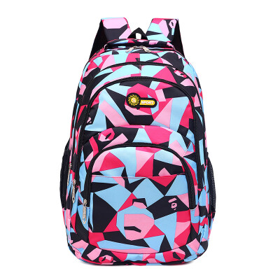 Oxford cloth backpack Geometric printing outdoor leisure backpack large capacity wind shoulder bag
Oxford cloth backpack Geometric printing outdoor leisure backpack large capacity wind shoulder bag