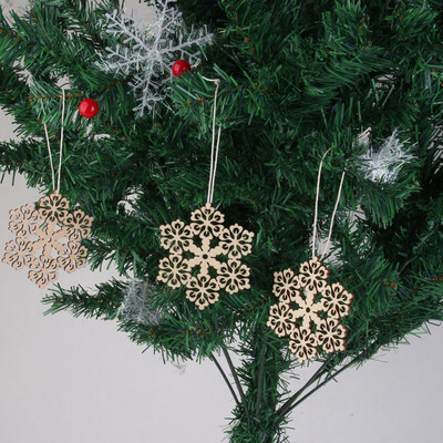 Tailored 10pcs Snowflake Wood Embellishments Rustic Christmas Tree Hanging Ornament Decor
Tailored 10pcs Snowflake Wood Embellishments Rustic Christmas Tree Hanging Ornament Decor