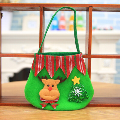 Tailored Christmas Sled Shape Portable Candy Bag Cartoon Deer Pattern Apple pouch Snowman
Tailored Christmas Sled Shape Portable Candy Bag Cartoon Deer Pattern Apple pouch Snowman
