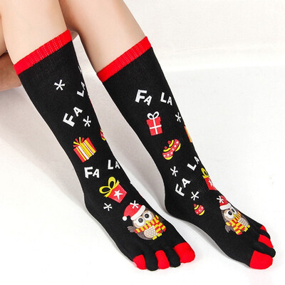 2019 New Fashion Women Funny Cartoon Printed Toe Socks Cotton Five Fingers Socks Casual Soft Socks Women Christmas Sock
2019 New Fashion Women Funny Cartoon Printed Toe Socks Cotton Five Fingers Socks Casual Soft Socks Women Christmas Sock