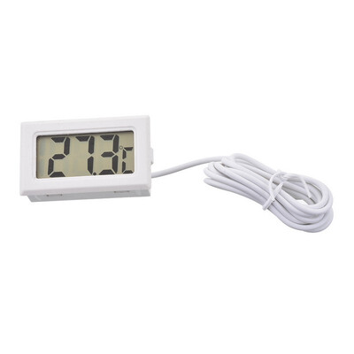 10PCS Digital thermometer electronic temperature Tester meter Instruments Gauge with 1M probe Aquarium Refrigerator Water
10PCS Digital thermometer electronic temperature Tester meter Instruments Gauge with 1M probe Aquarium Refrigerator Water