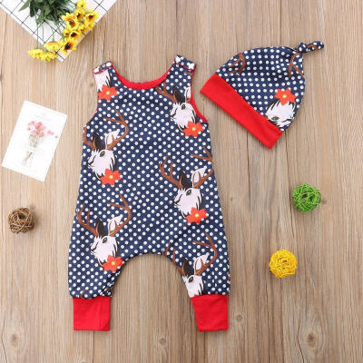 Newborn Infant Kids Baby Boys Girls Outfits Deer Polka Dots Romper Jumpsuit Hat
Newborn Infant Kids Baby Boys Girls Outfits Deer Polka Dots Romper Jumpsuit Hat