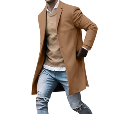 Gobestart Mens Autumn Winter Button Slim Long Sleeve Suit Jacket Trench Coat Top Blouse
Gobestart Mens Autumn Winter Button Slim Long Sleeve Suit Jacket Trench Coat Top Blouse