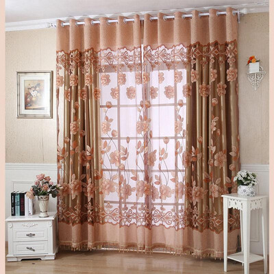 2Pcs 100250cm Elegant Luxury High-end Floral Pattern Window Curtains with Beads Door Voile Curtain Window Drape Divider Room Wall
2Pcs 100250cm Elegant Luxury High-end Floral Pattern Window Curtains with Beads Door Voile Curtain Window Drape Divider Room Wall