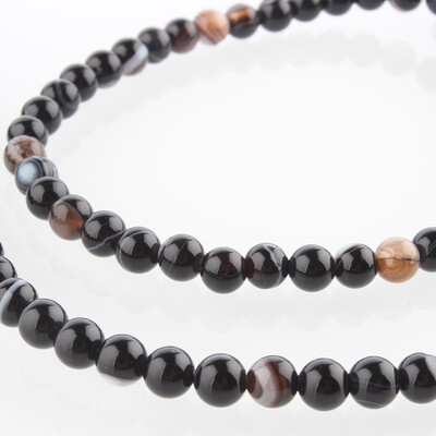 Natural Gemstone Agate Round Bead Strands Dyed Black 4mm Hole 1mm about 92pcsstrand 1496"
Natural Gemstone Agate Round Bead Strands Dyed Black 4mm Hole 1mm about 92pcsstrand 1496"