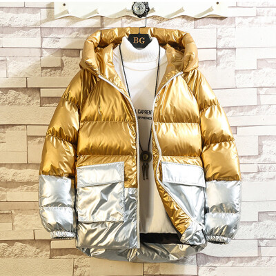 Toponeto New Mens Winter Casual Splicing Contrast Hooded Warm Cotton Clothing Coat
Toponeto New Mens Winter Casual Splicing Contrast Hooded Warm Cotton Clothing Coat