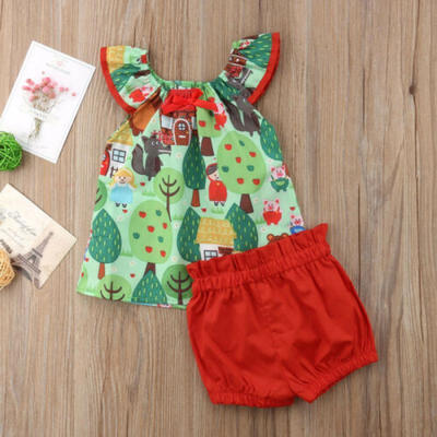 UK Toddler Baby Summer Animals Outfits Kids Girl T-shirt TopShort Pants Set UK
UK Toddler Baby Summer Animals Outfits Kids Girl T-shirt TopShort Pants Set UK
