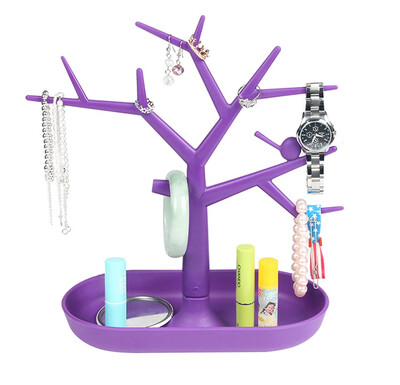 Novel Jewelry Necklace Earring ring tree Stand with bird&tray Organizer Holder Show Rack Jewelry display Tool gift makeup tool
Novel Jewelry Necklace Earring ring tree Stand with bird&tray Organizer Holder Show Rack Jewelry display Tool gift makeup tool
