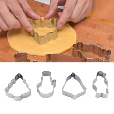 4pcsSet Christmas Theme Stainless Steel Cookie Molds Biscuit Making Moulds Pastry Baking ToolCookie MoldBiscuit Moulds
4pcsSet Christmas Theme Stainless Steel Cookie Molds Biscuit Making Moulds Pastry Baking ToolCookie MoldBiscuit Moulds